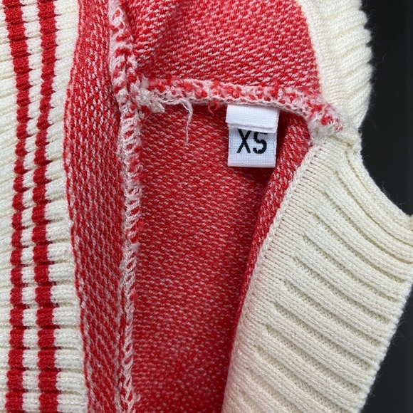 RARE Diesel Red Sleeveless Top w/ Front Neck Fold - Picture 10 of 10